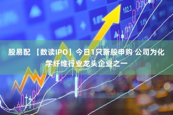 股易配 【数读IPO】今日1只新股申购 公司为化学纤维行业龙头企业之一